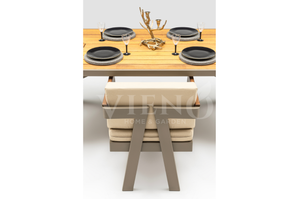 Atlantis Alüminyum Bahçe Balkon Masa Takımı(100cm x 200cm)