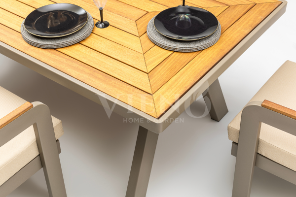 Atlantis Alüminyum Bahçe Balkon Masa Takımı(100cm x 200cm)