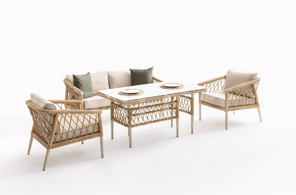 Likya Rattan 2-1-1 Bahçe  Balkon  Oturma Grubu