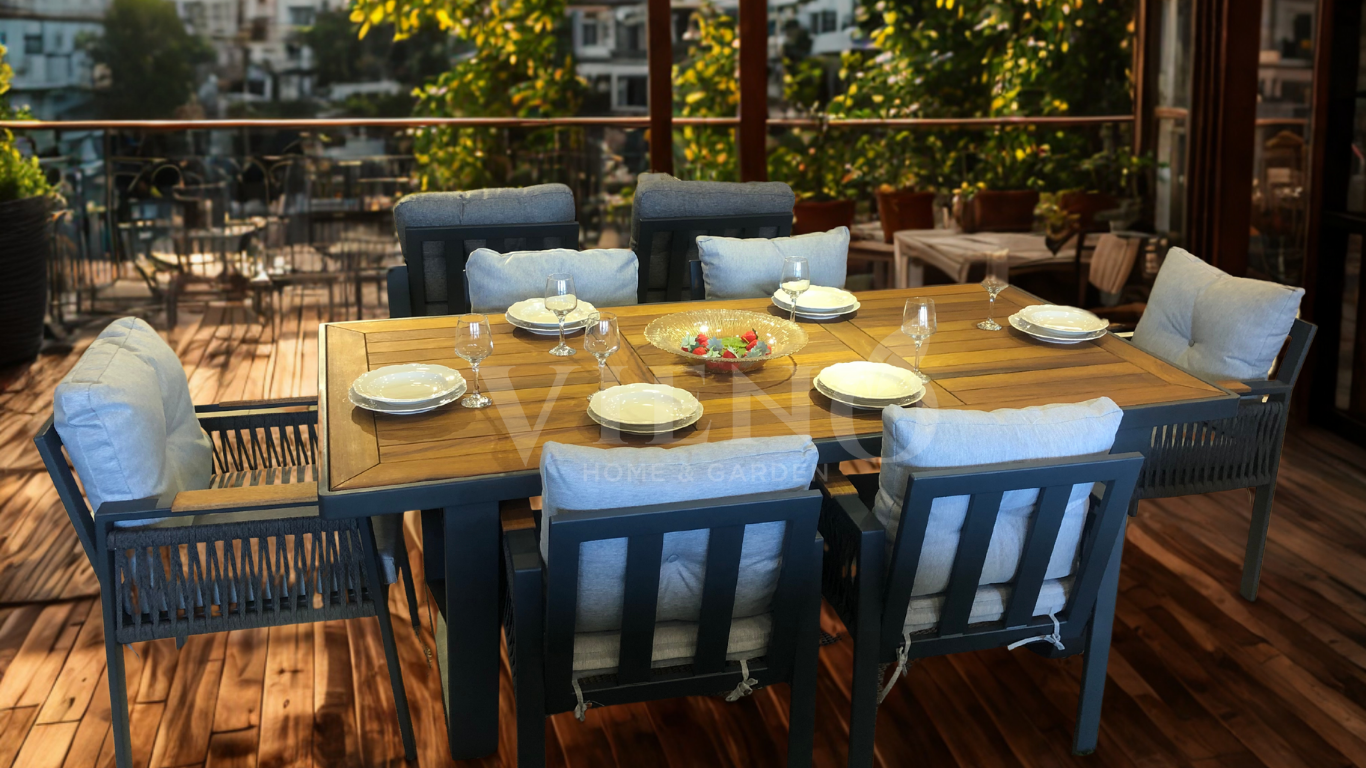 Efes Plus Alüminyum Bahçe Balkon Masa Takımı