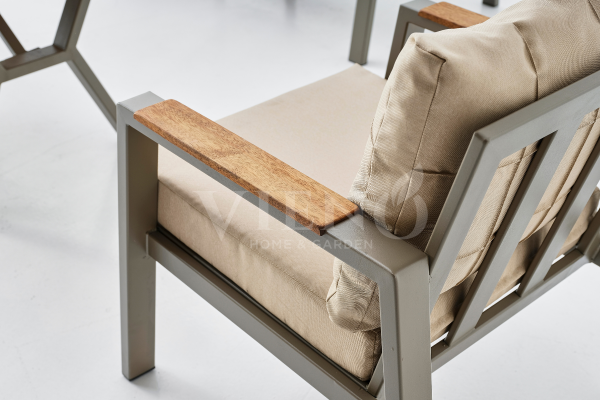 Efes Midi Alüminyum Bahçe Balkon Oturma Grubu