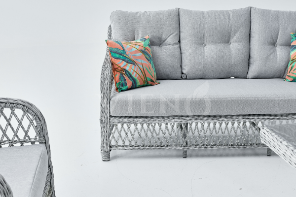 Madeo Rattan Bahçe Balkon Oturma Grubu