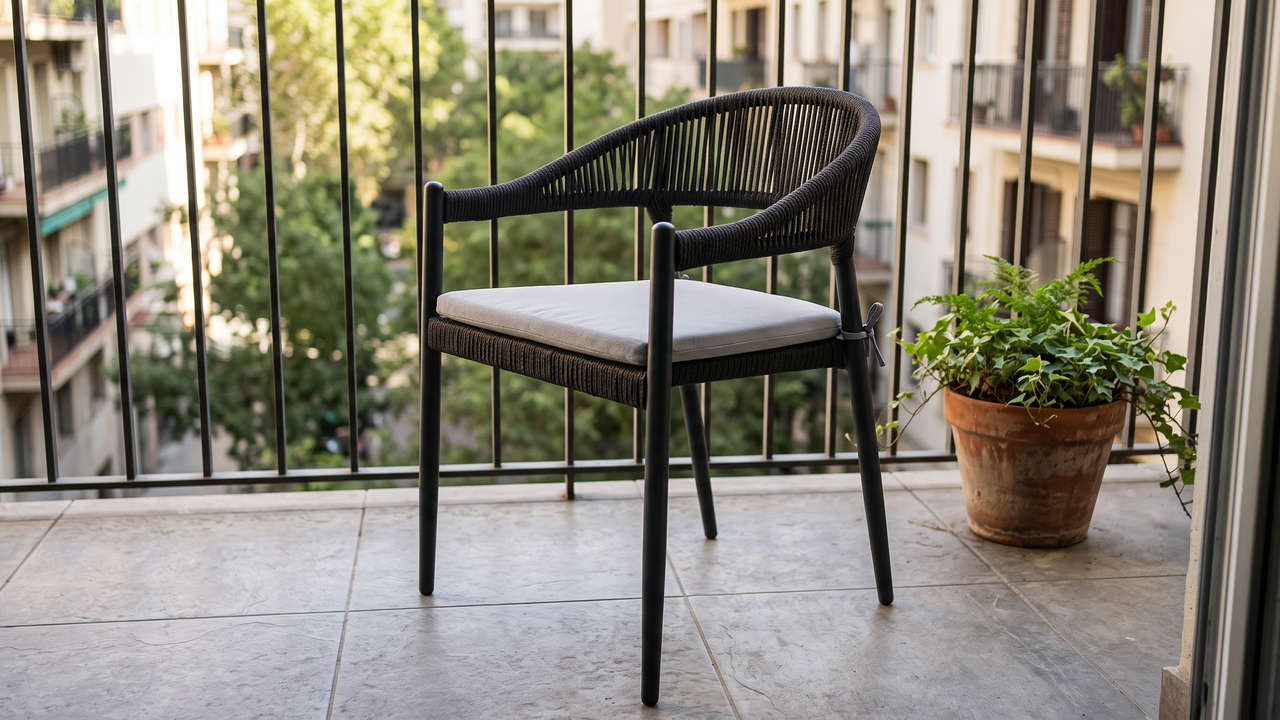 Balkon Sandalyesi Nasıl Seçilir? Bahçe Sandalyesinden Farkı Nedir?