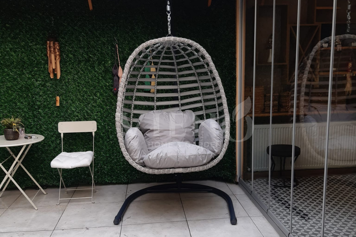 Gümbet Rattan Bahçe Balkon Salıncak