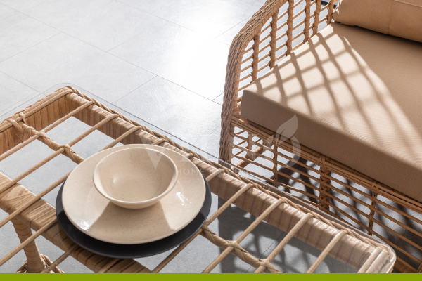 Valeri Rattan Bahçe Balkon Oturma Grubu