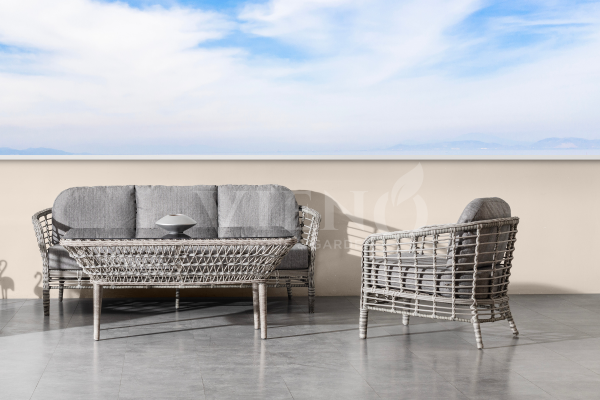 Ravenna Rattan Bahçe Balkon Oturma Grubu