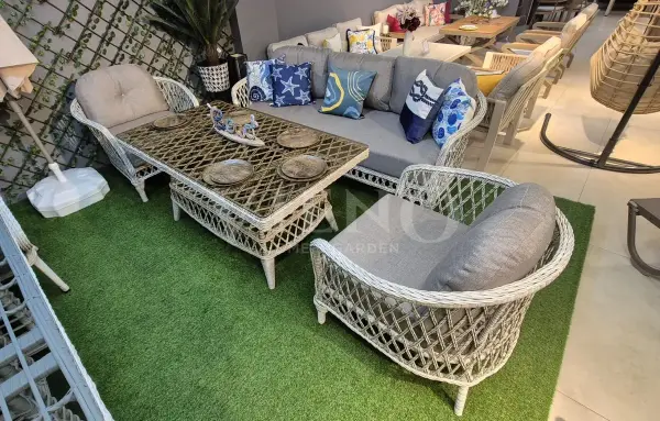 Ravenna Rattan Bahçe Balkon Oturma Grubu (TEŞHİR)