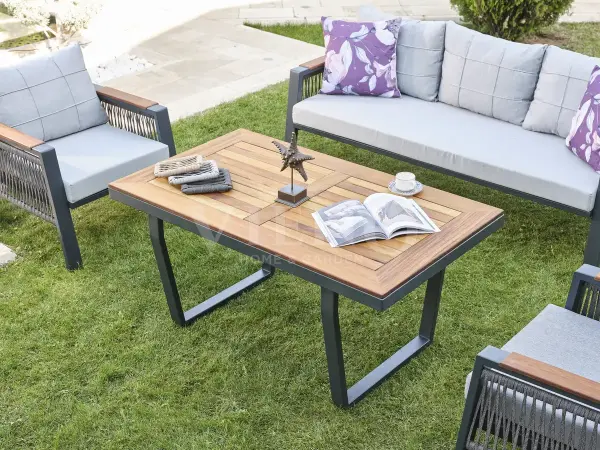 Efes Plus Alüminyum Bahçe Balkon Oturma Grubu