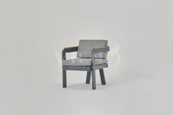 Atlantis Alüminyum Bahçe Balkon Masa Takımı(100cm x 200cm) Antrasit