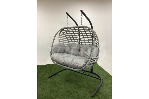 Oylat İkili Rattan Bahçe Balkon Salıncak (TEŞHİR)