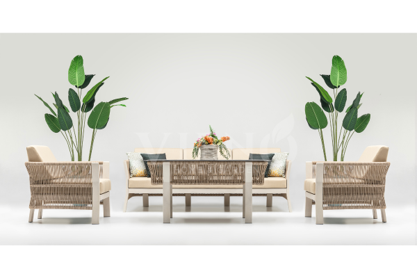 Florence Alüminyum Bahçe Balkon Oturma Grubu