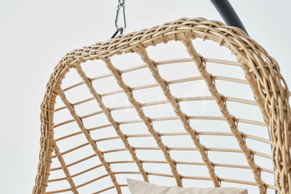 Badem Tekli Rattan Bahçe Balkon Salıncak