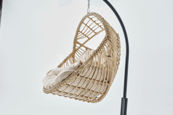 Solaris Tekli Rattan Bahçe Balkon Salıncak