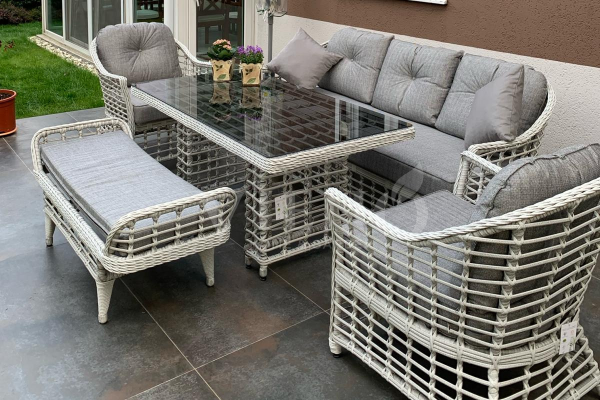 Bergama Rattan Bahçe Balkon Oturma Grubu