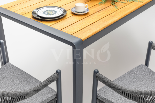 Roxy Rita Alüminyum Bahçe Balkon Masa Takımı (90cm X 160cm)