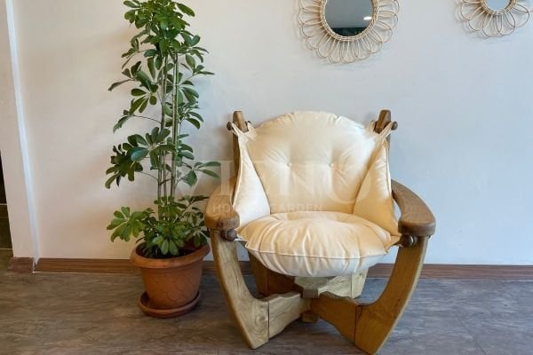 Relax Ahşap Bahçe Balkon Koltuk