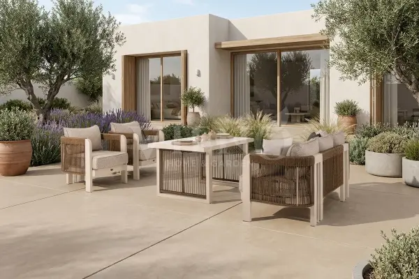 Atlas  Alüminyum Bahçe Balkon Oturma Grubu