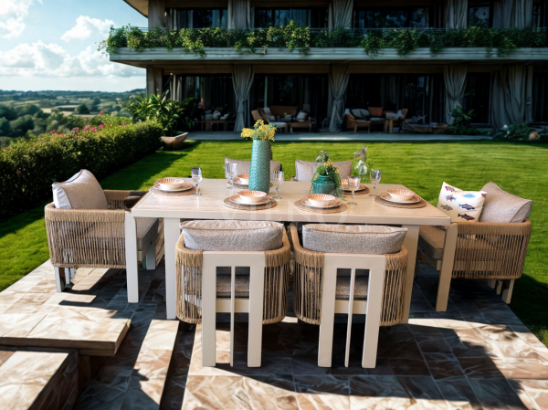 Atlas Alüminyum Bahçe Balkon  Masa Takımı