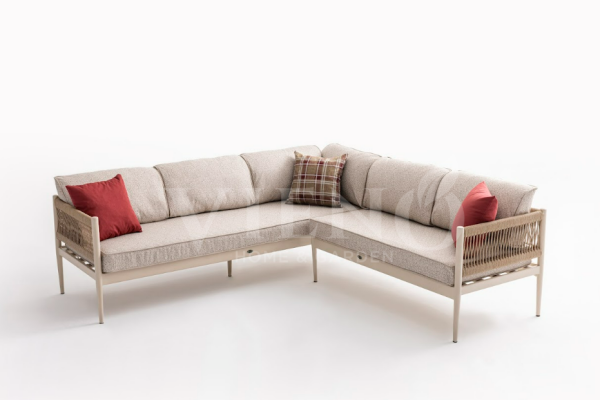 Lyon  Alüminyum Bahçe Balkon Köşe Takımı