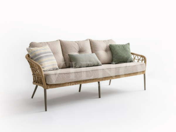 Mina Rattan Bahçe Balkon Oturma Grubu