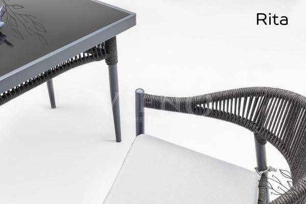 Rita Mini 2'li Bahçe Balkon Oturma Grubu (TEŞHİR)