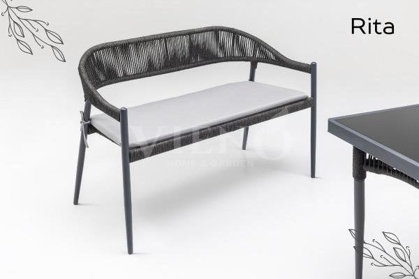 Rita Mini 2'li Bahçe Balkon Oturma Grubu (TEŞHİR)