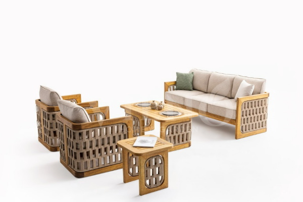 Zeus İreko Bahçe Balkon Oturma Grubu