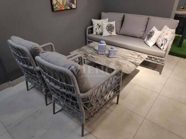 Aston Alüminyum Bahçe Balkon Oturma Grubu (TEŞHİR)