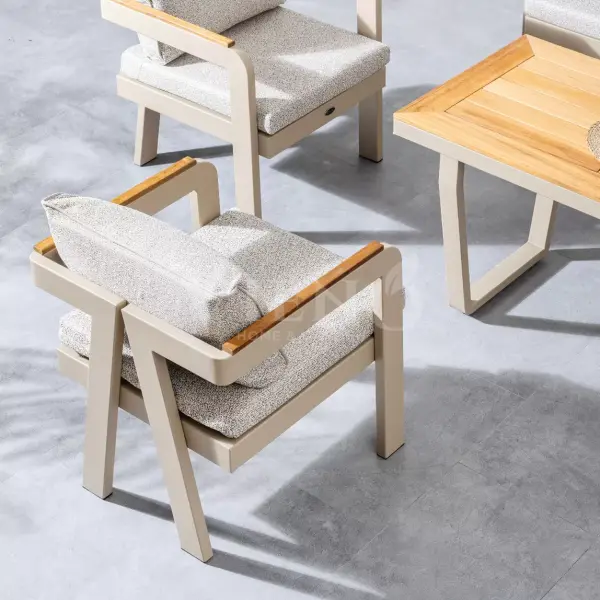 Atlantis Midi Alüminyum Bahçe Balkon Oturma Grubu