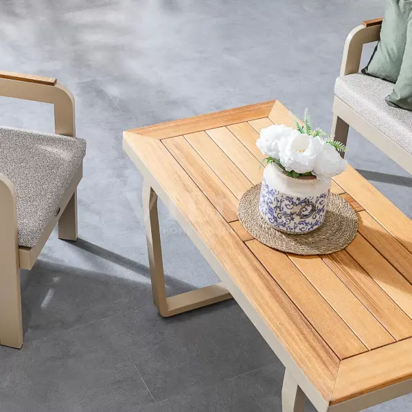 Atlantis Midi Alüminyum Bahçe Balkon Oturma Grubu