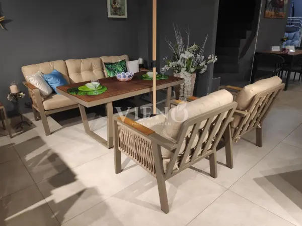 Artemis Plus Alüminyum Bahçe Balkon Oturma Grubu (TEŞHİR)