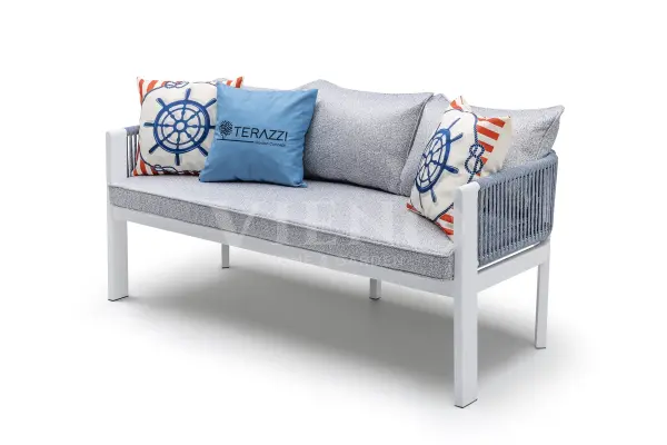 Marina Midi Alüminyum Bahçe Balkon Oturma Grubu