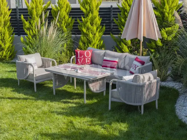 Elegance Alüminyum Bahçe Balkon Oturma Grubu