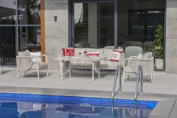 Elegance Alüminyum Bahçe Balkon Oturma Grubu