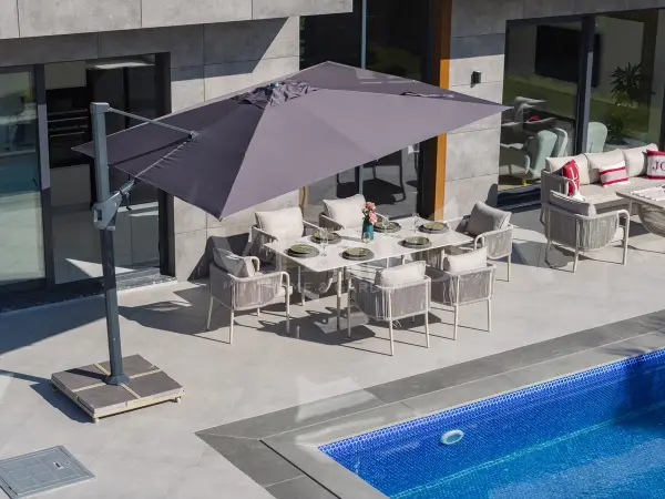 Elegance Alüminyum Bahçe Balkon Masa Takımı