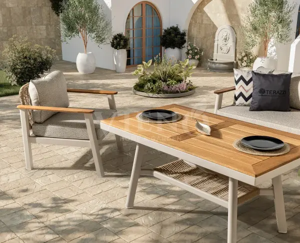 Onyx Alüminyum Bahçe Balkon Oturma Grubu