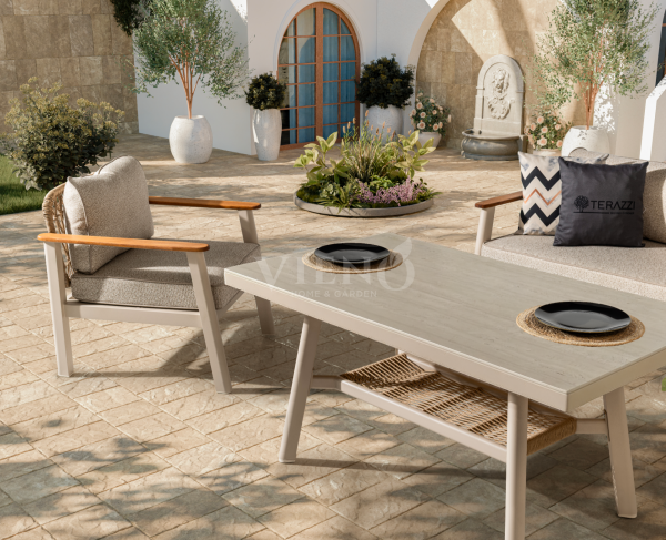 Onyx Alüminyum Bahçe Balkon Oturma Grubu