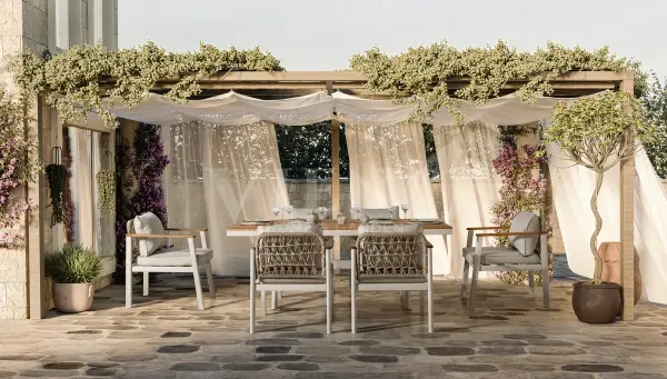 Onyx Alüminyum Bahçe Balkon Masa Takımı