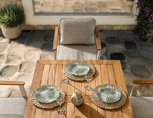 Onyx Alüminyum Bahçe Balkon Masa Takımı