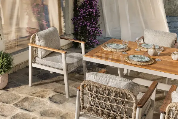 Onyx Alüminyum Bahçe Balkon Masa Takımı