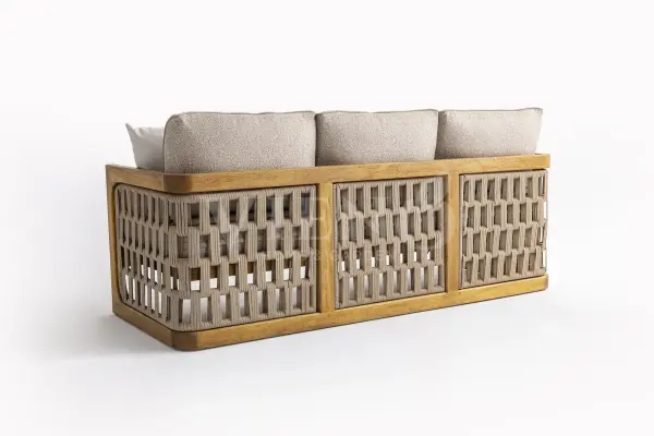 Zeus Wood Ahşap Bahçe Balkon Oturma Grubu