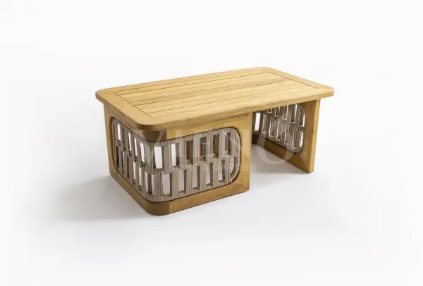 Zeus Wood Ahşap Bahçe Balkon Oturma Grubu