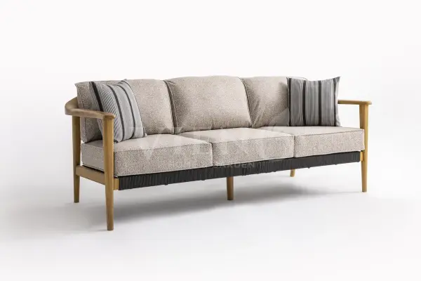 Apollo Wood Ahşap Bahçe Balkon Oturma Grubu