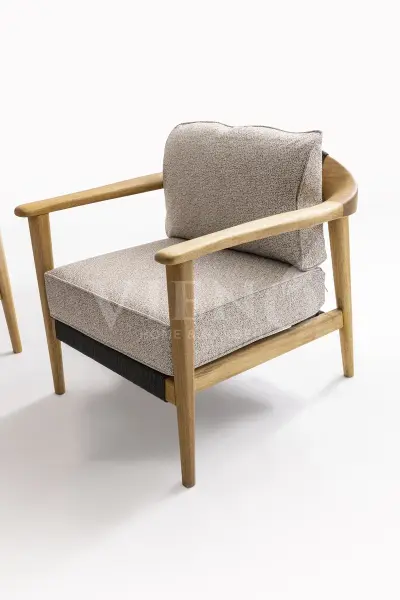 Apollo Wood Ahşap Bahçe Balkon Oturma Grubu