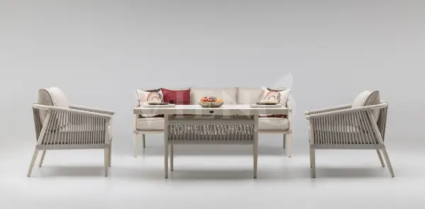 Calisto Alüminyum Bahçe Balkon Oturma Grubu