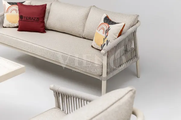 Calisto Alüminyum Bahçe Balkon Oturma Grubu