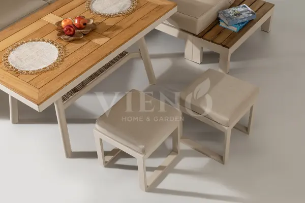 Venedik Alüminyum Bahçe Balkon Köşe Takımı