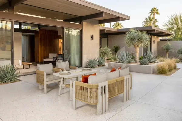 Atlas Midi Alüminyum Bahçe Balkon Oturma Grubu