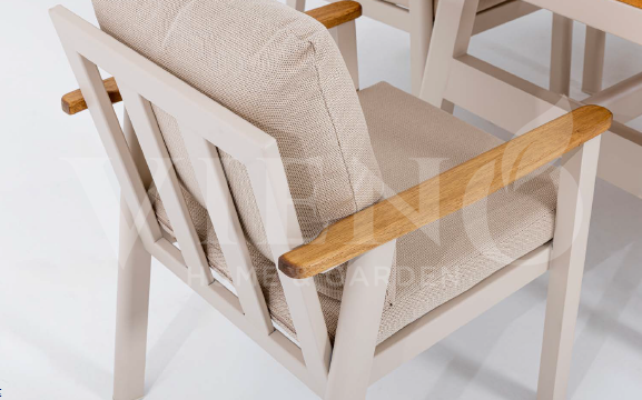 Bella Alüminyum Bahçe Balkon Masa Takımı (100cm x 200cm)