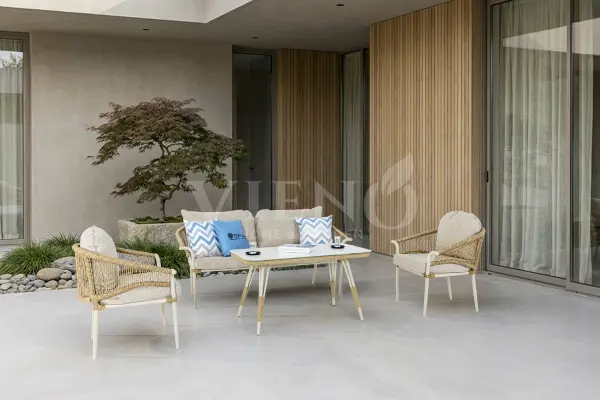 Aqua Midi Alüminyum Bahçe Balkon Oturma Grubu